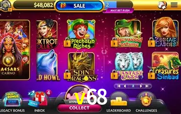 Descubra o Mundo do Cassino Online com v68